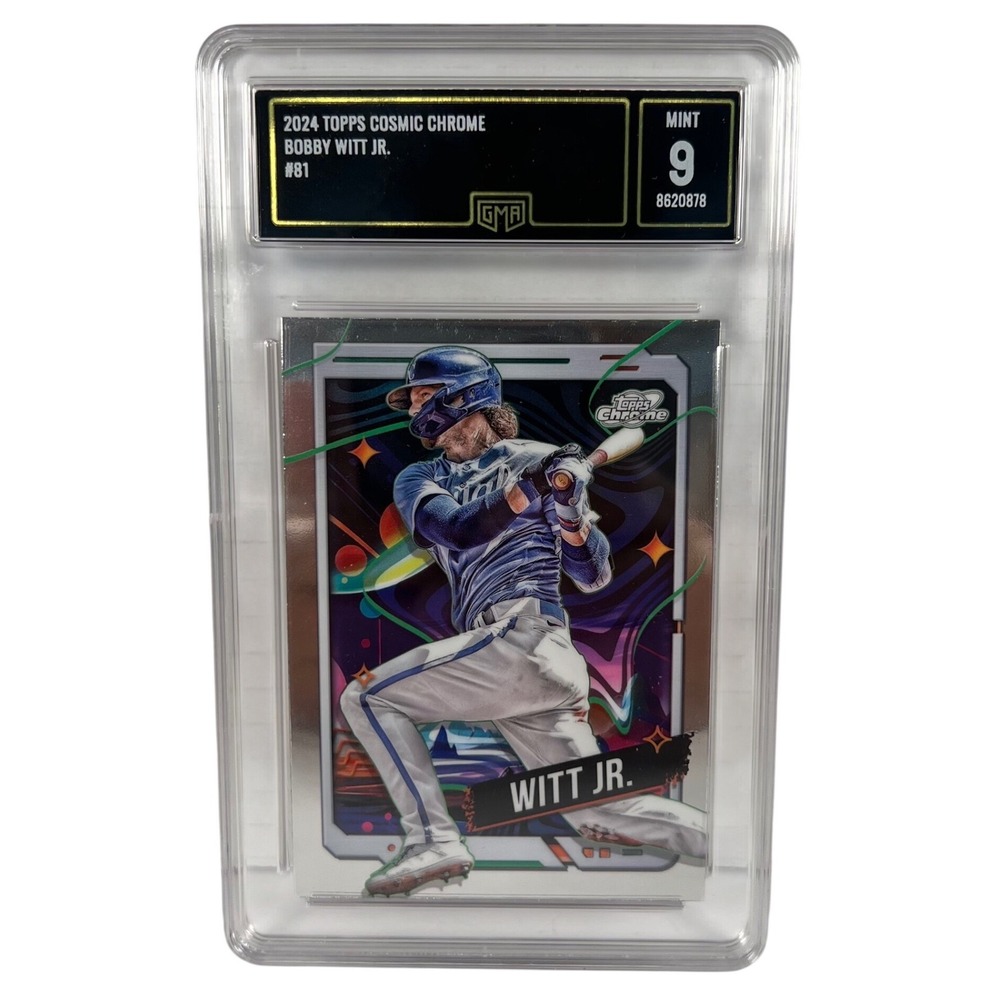 2024 Topps Cosmic Chrome Bobby Witt Jr. #81 GMA 9 Mint Kansas City Royals